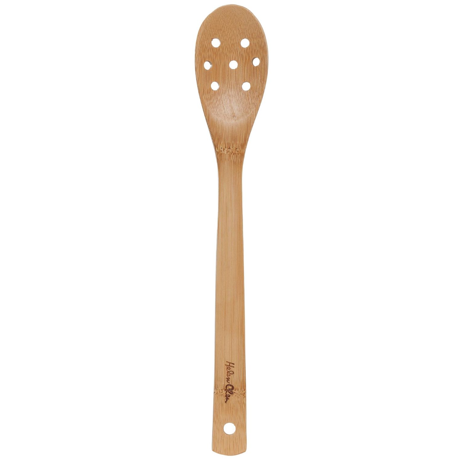Helen’s Asian Kitchen Bamboo Pierced Spoon, 12″