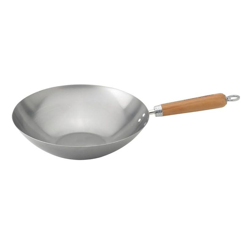 Helen’s Asian Kitchen Carbon Steel Stir Fry Pan, 12 in