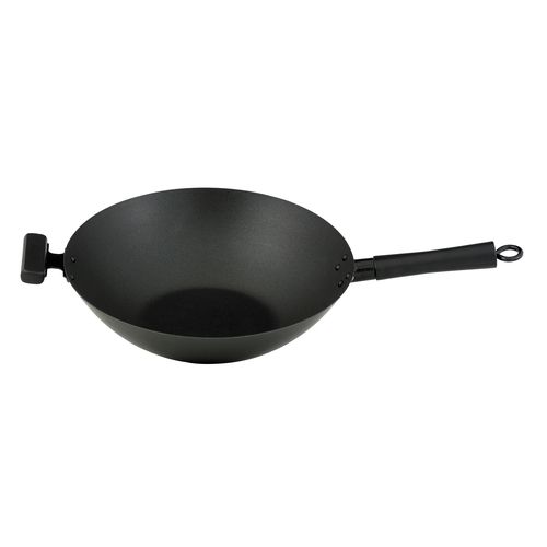 Helen’s Asian Kitchen Flat Bottom Wok, 14 in