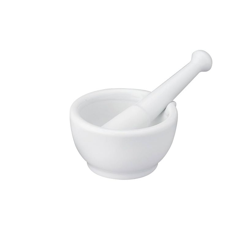 HIC Kitchen Mortar &amp; Pestle with Pour Spout