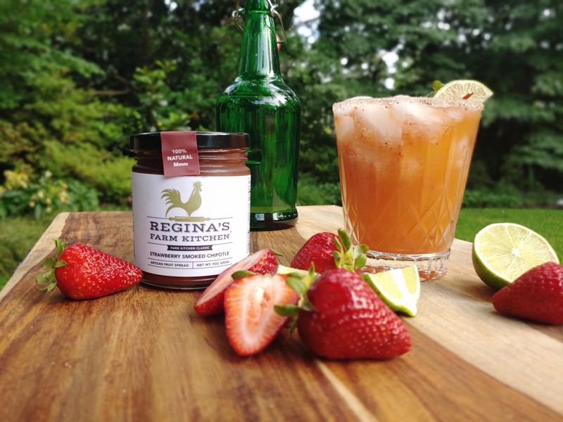 Strawberry Smoked Chipotle Pepper | Regina's Farm Kitchen