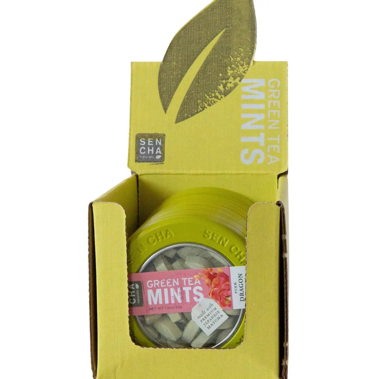 Green Tea Mints Canisters - Pink Dragonfruit Flavor