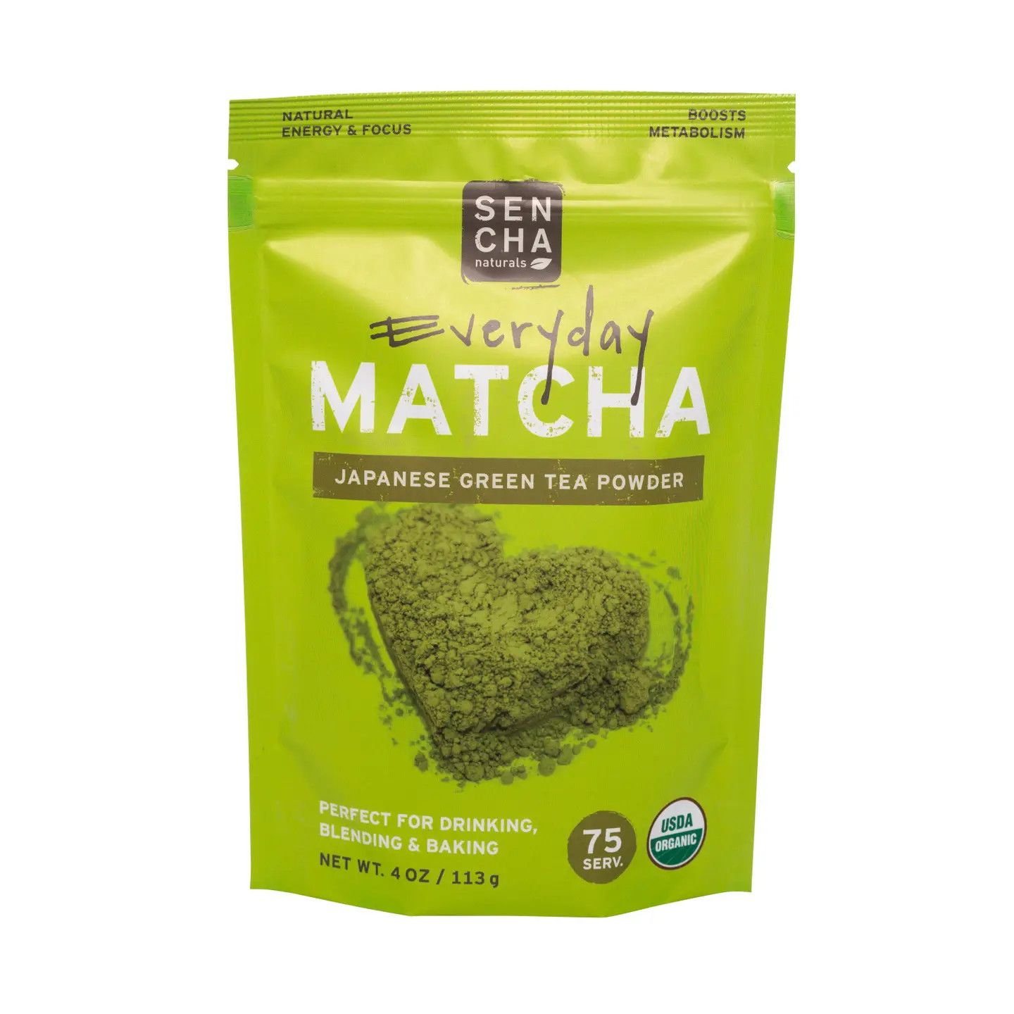 4oz USDA Organic Everyday Matcha Grade Bag