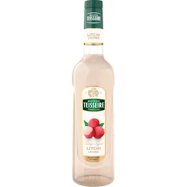 Teisseire Lychee syrup glass 700 mL