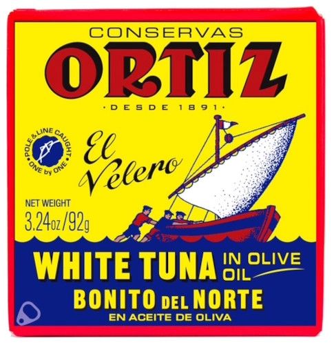Ortiz  Bonito del norte white tuna, square tin
