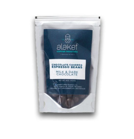 Milk Chocolate Covered Coffee Beans, 4 oz.