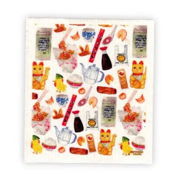 Chinese Takeout Restaurant Swedish Dishcloth