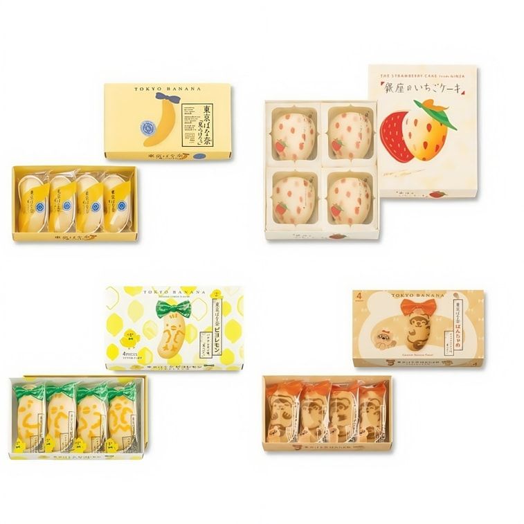 Tokyo Banana Limited Cake Set 16 pc