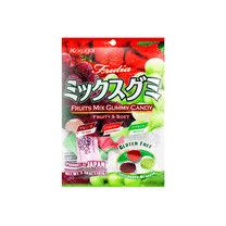 Fruits Mix Jelly Gummy Candy (Individually Wrapped), 3.58 oz