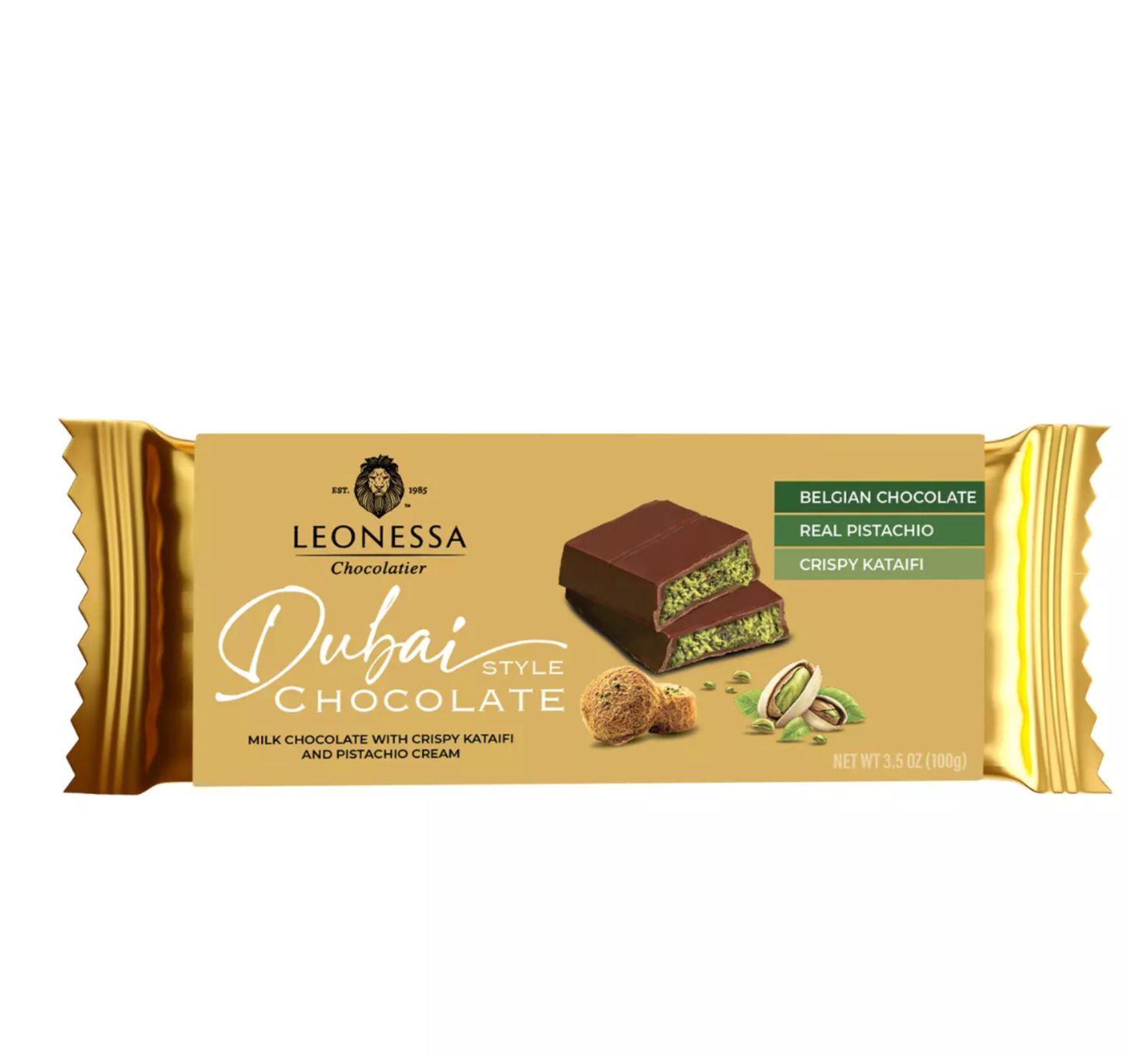 DUBAI CHOCOLATE BAR - LEONESSA