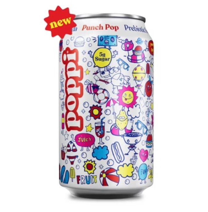 Poppi Punch Pop Prebiotic Soda