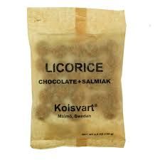 KOLSVART Chocolate covered Salty Licorice balls, 4.2 oz
