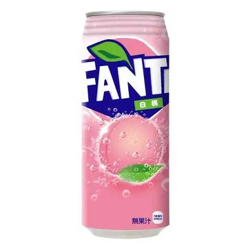 Fanta White Peach Can 500ml (Japan)