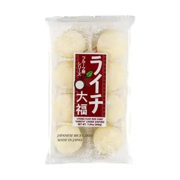 Kubota Baked Soft Mochi - Lychee Flavor 200g (Japan)