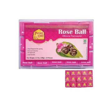 Rose Mukhwaas Balls (15 pcs) | ANCIENTVEDA