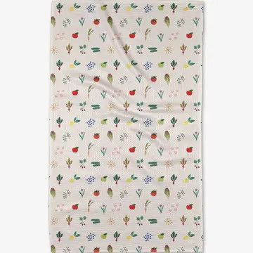 Geometry Fresh Produce Tea Towel