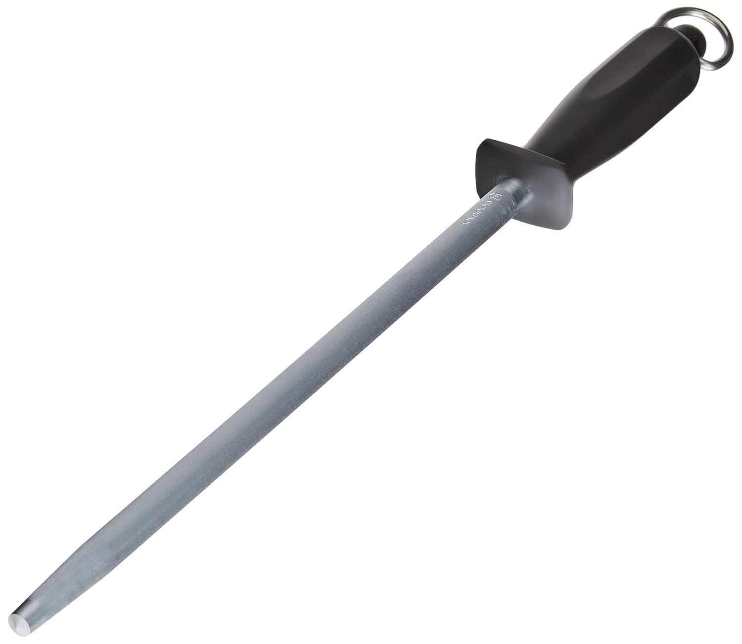 Wood Honing Steel 9¼”, Medium-Fine Cut, Round (Black)
