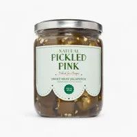 Sweet Heat Jalapeño’s Peppers | Pickled Pink