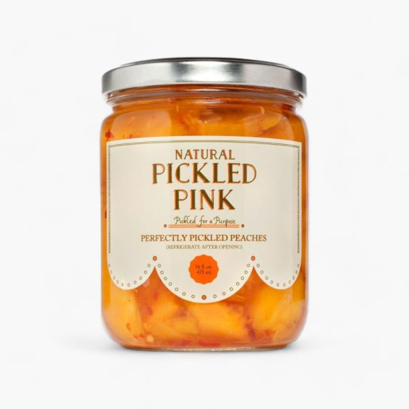 Perfectly Pickled Peaches | Pickled Pink