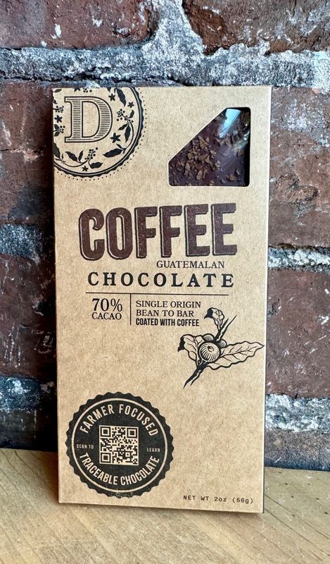 Crunchy Coffee with Guatemalan Coffee | 70% Guatemalan Cacao | Duluth Coffee Company
