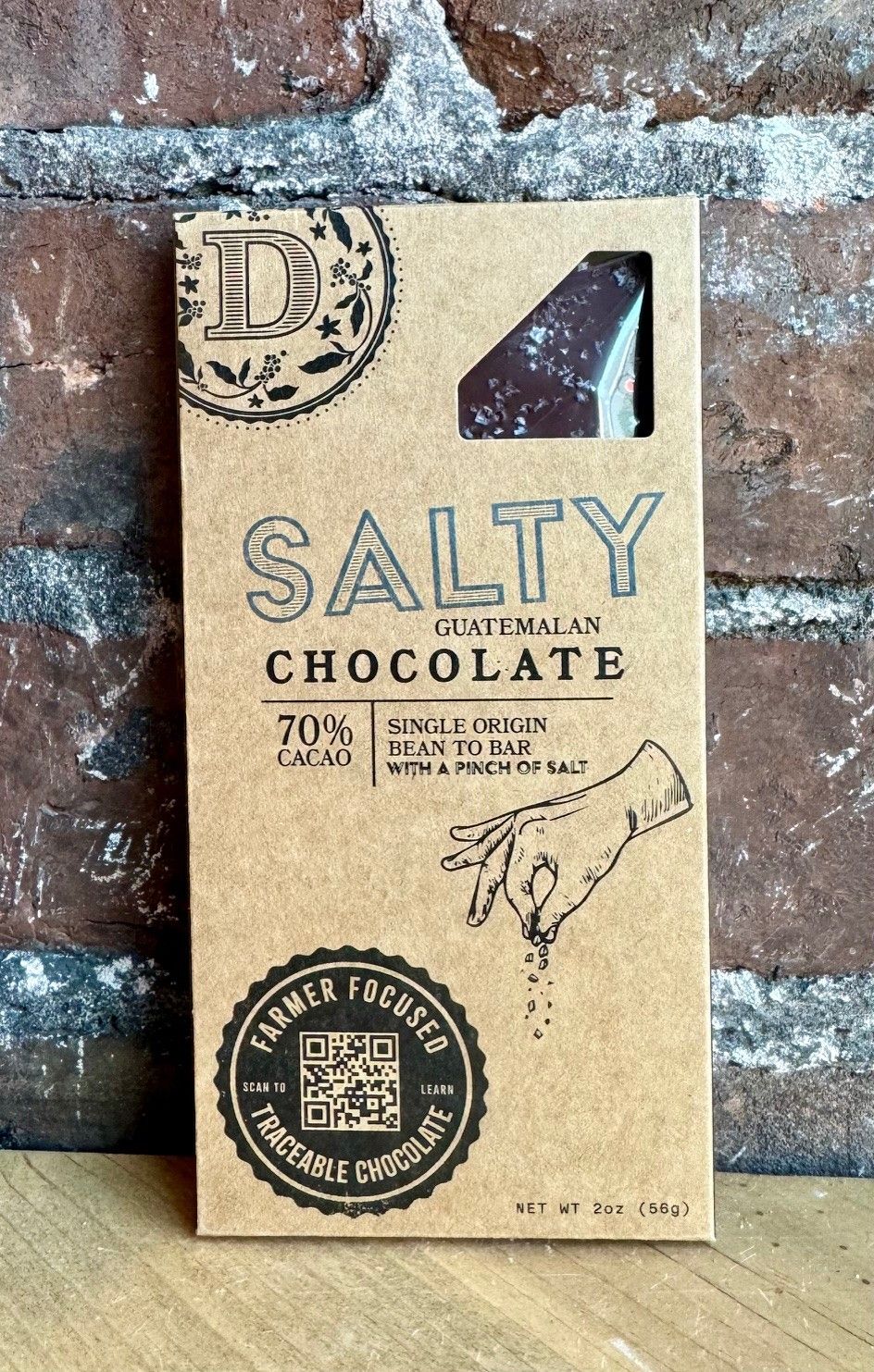 Salty with Maldon sea salt | 70% Guatemalan Cacao | Duluth Coffee Company