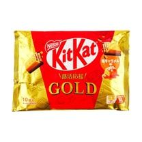 KitKat Gold Salted Caramel Flavor Biscuits, 10-piece