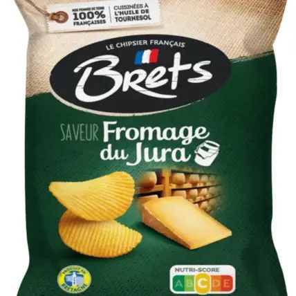 Brets Potato chips Jura cheese