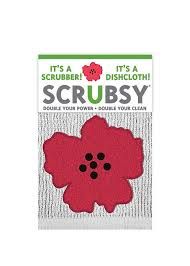 SCRUBSY Cloth - New Poppy