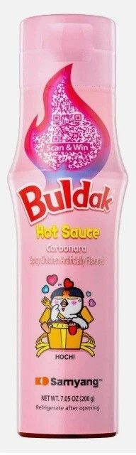 Buldak Hot Sauce Carbonara 7.05 oz