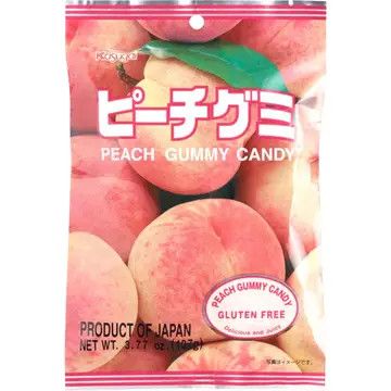 Kasugai Peach Gummy Candy