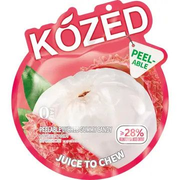 Kozed Peelable Gummy Lychee Candy