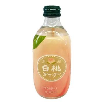 Tomomasu Peach Cider 300ml Glass Bottle (Japan)