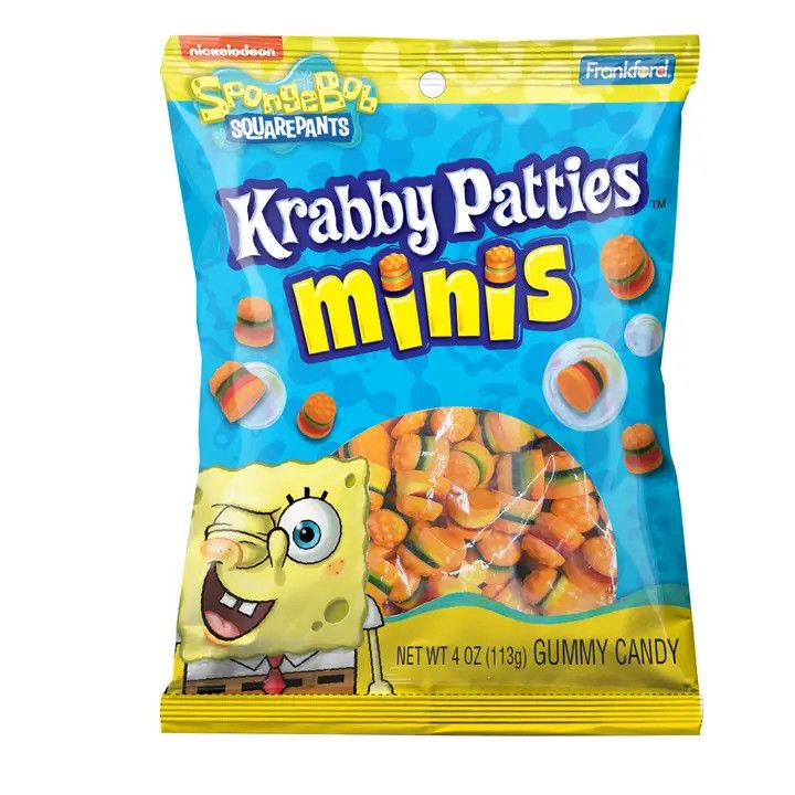 Krabby Patties Minis, 5oz Peg Bag