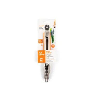 Tong Twister - Dual-Sided Silicone &amp; Stainless Steel Tongs