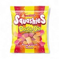 Swizzels Squashies Double Dip Orange &amp; Cherry 120g (UK) | Global Bite Co