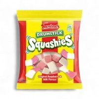 Swizzels Drumstick Squashies Raspberry &amp; Milk 120g (UK)