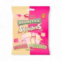Swizzels Drumstick Squashies Rhubarb &amp; Custard 120g (UK)