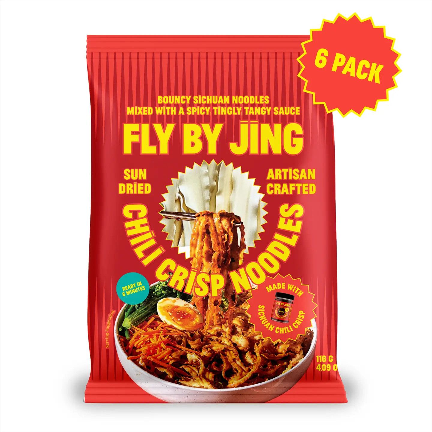 Chili Crisp Noodles | Fly By Jing