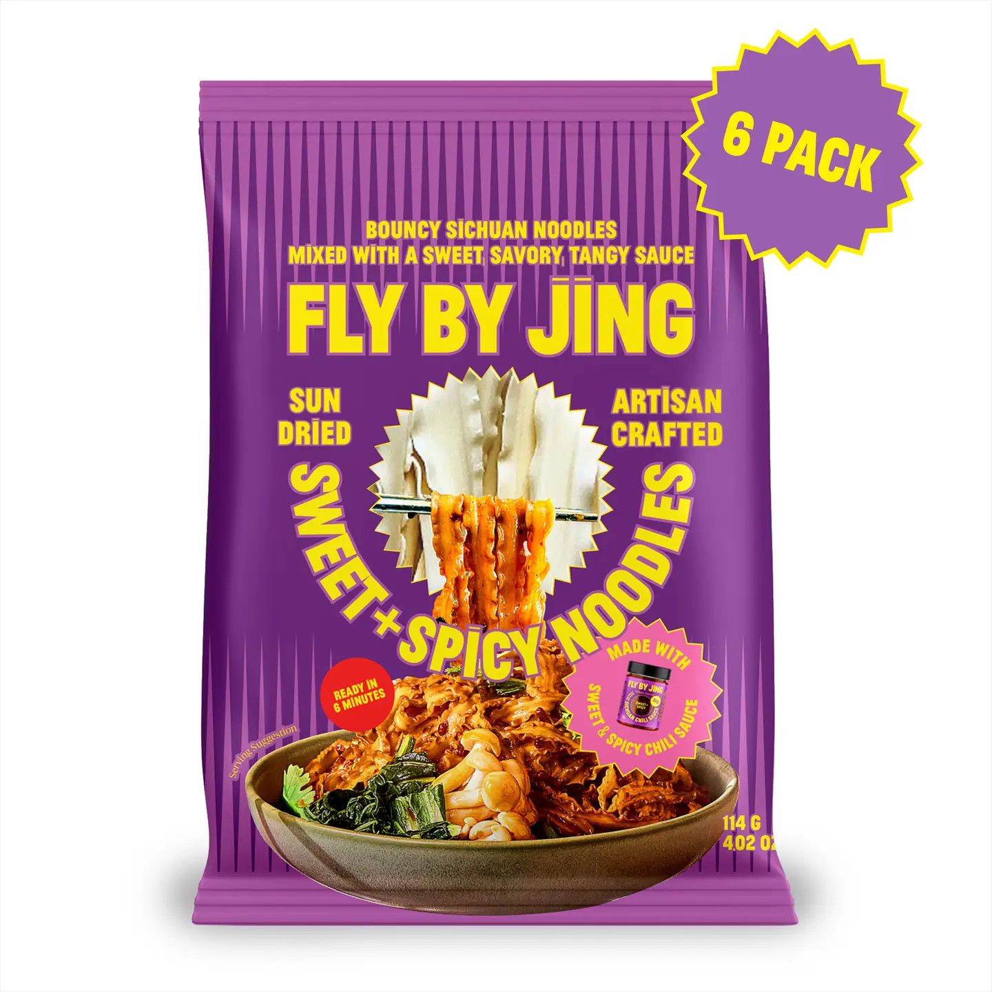 Sweet + Spicy Noodles | Fly By Jing