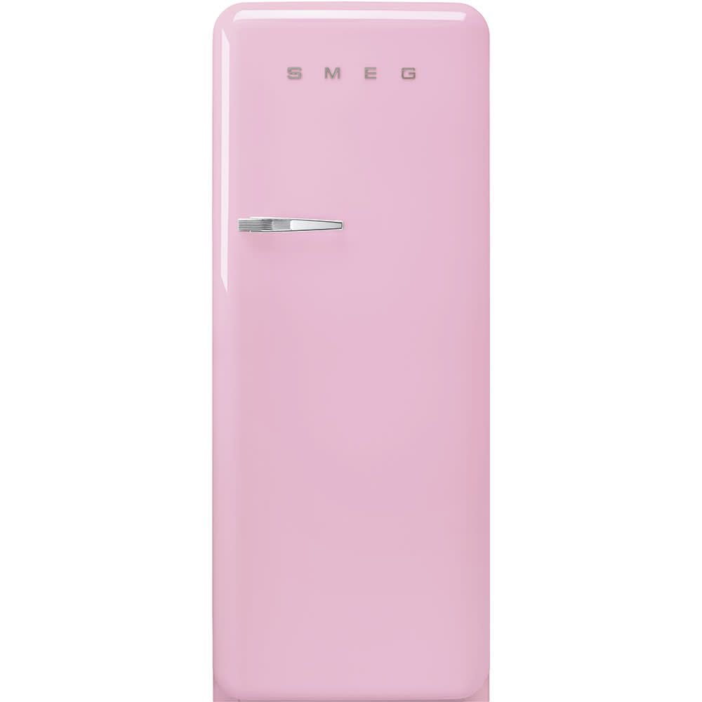 SMEG Retro Refrigerator | Pink | Right Hinge | FAB28 | Drop Ship Only