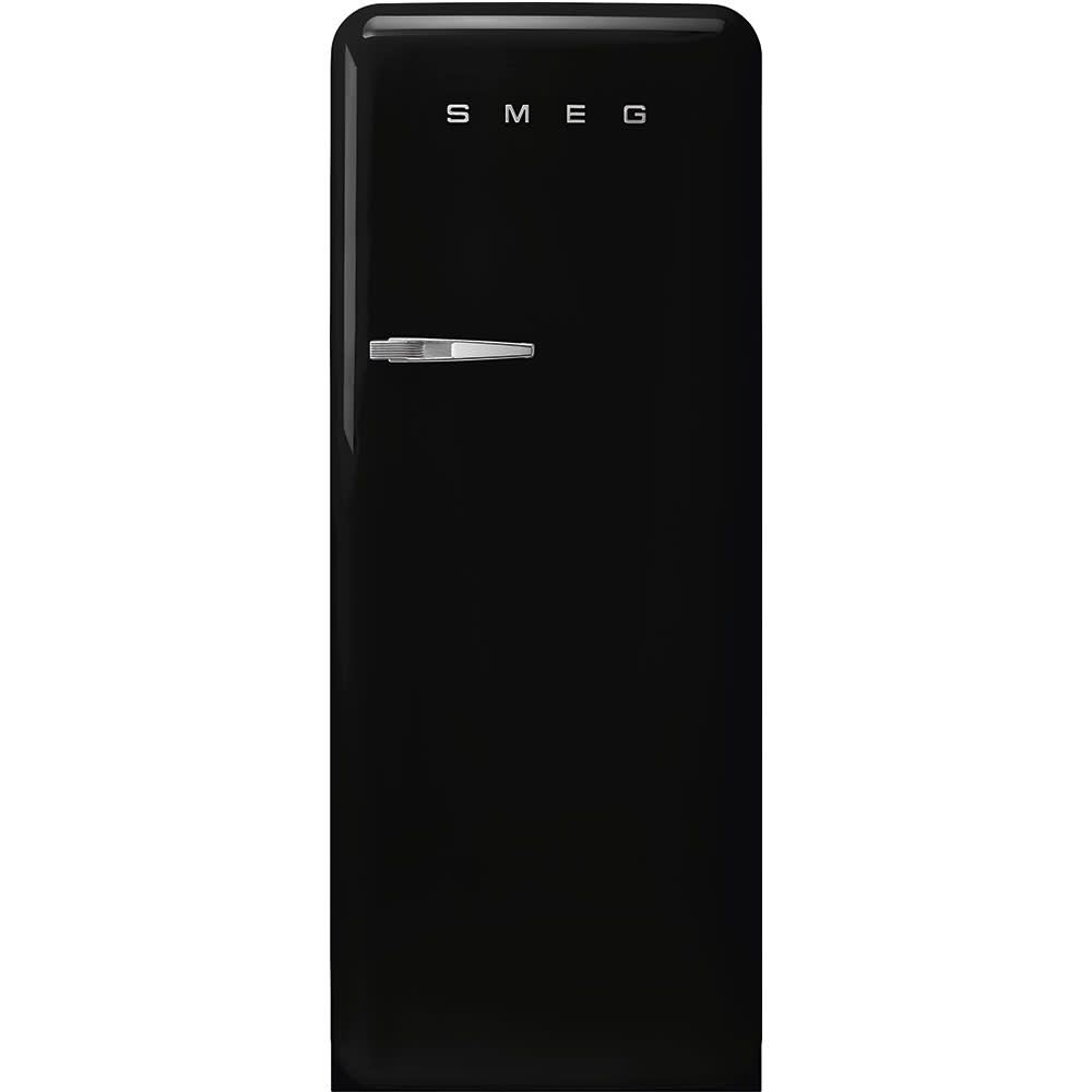 SMEG Retro Refrigerator | Black | Right Hinge | FAB28 | Drop Ship Only