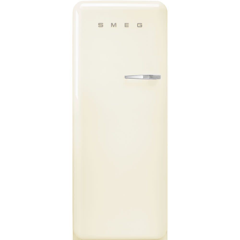 SMEG Retro Refrigerator | Cream | Left Hinge | FAB28 | Drop Ship Only