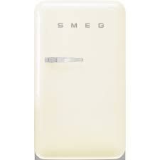 SMEG Retro Mini Fridge w /Int FZ | Cream | Right Hinge | FAB10 | Drop Ship Only