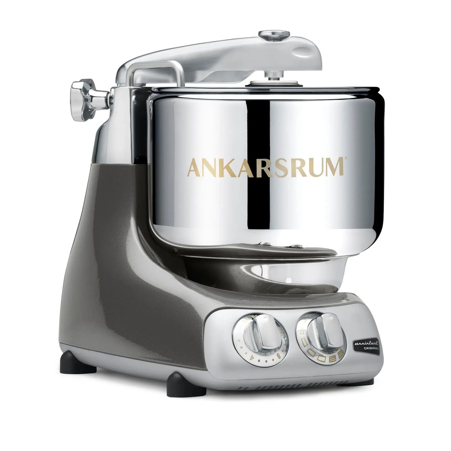 Ankarsrum Original Kitchen Machine Basic Package - Black Chrome Metallic Gloss - DROP SHIP ONLY