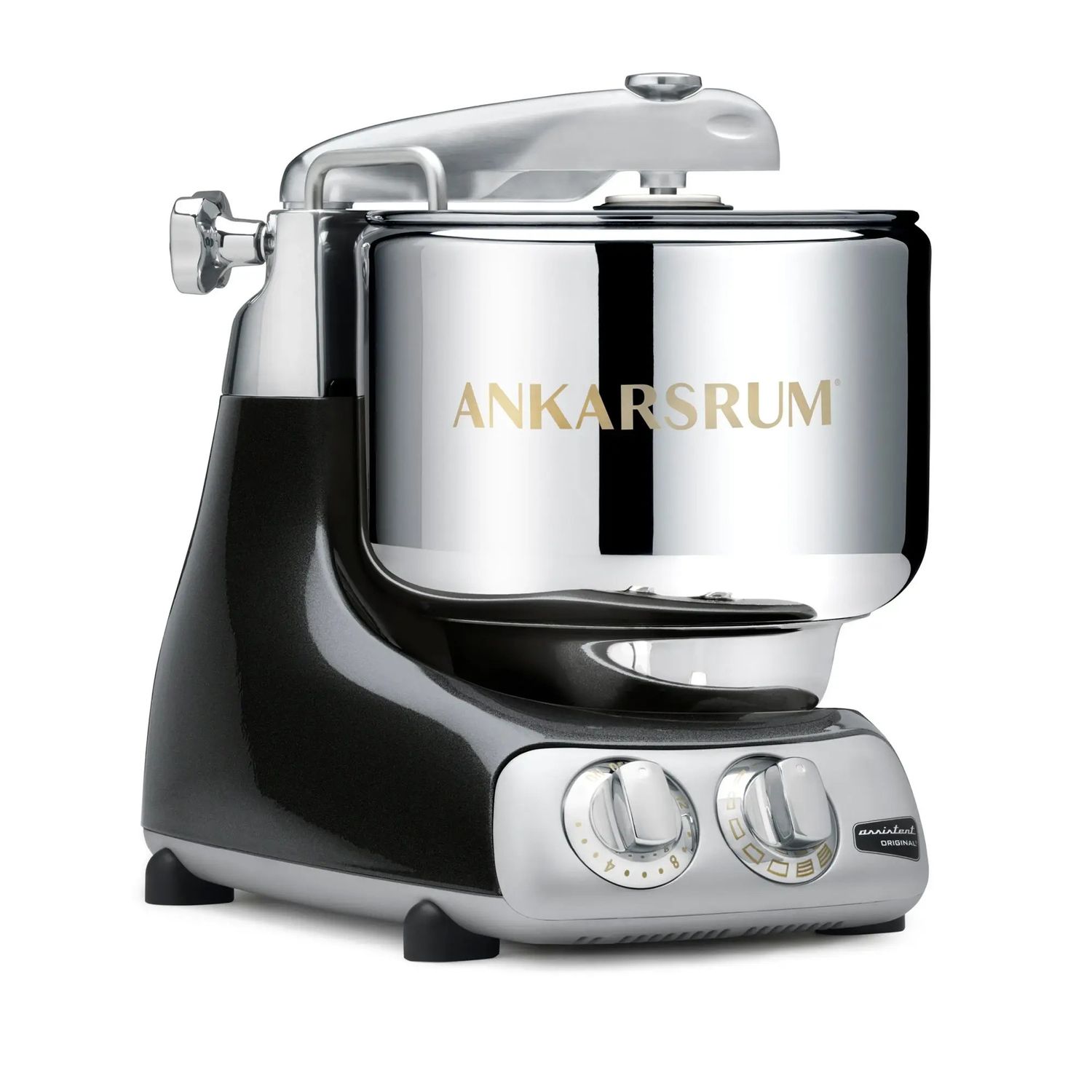Ankarsrum Original Kitchen Machine Basic Package - Black Diamond Metallic Gloss - DROP SHIP ONLY