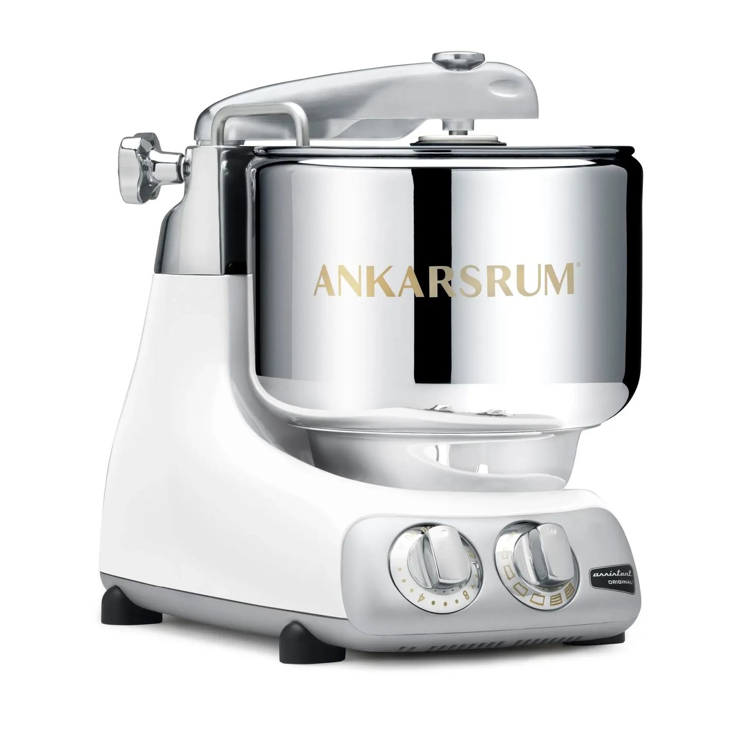 Ankarsrum Original Kitchen Machine Basic Package - Gloss White Gloss - DROP SHIP ONLY