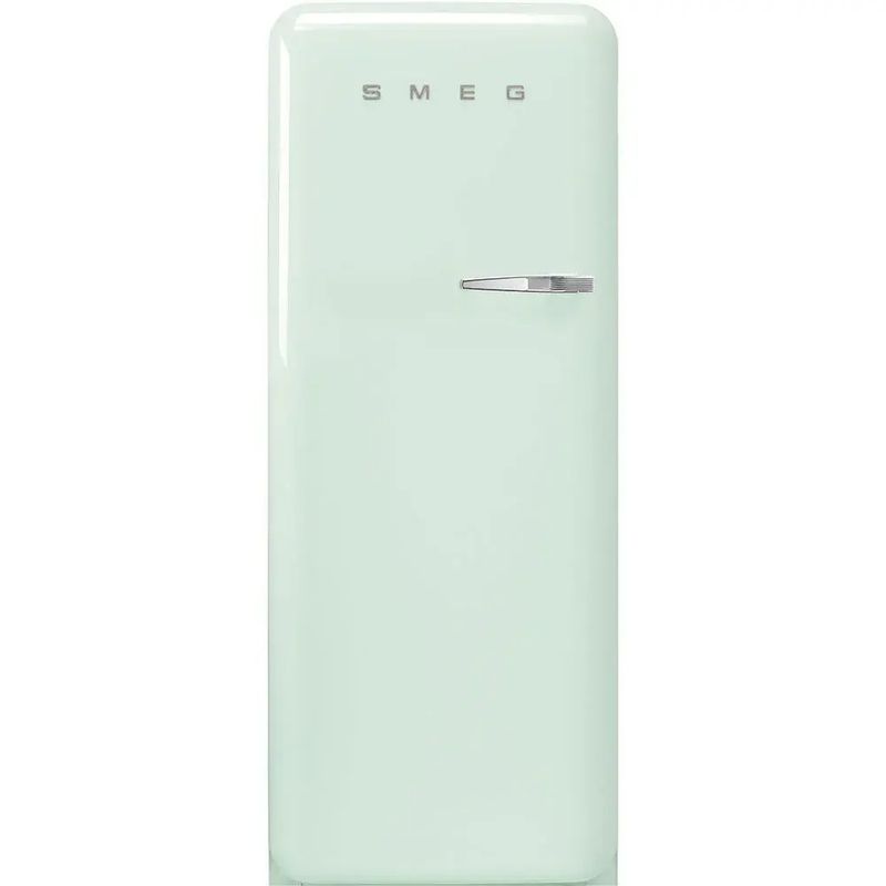 Retro Refrigerator | Pastel Green | Left Hinge | FAB28 | Smeg