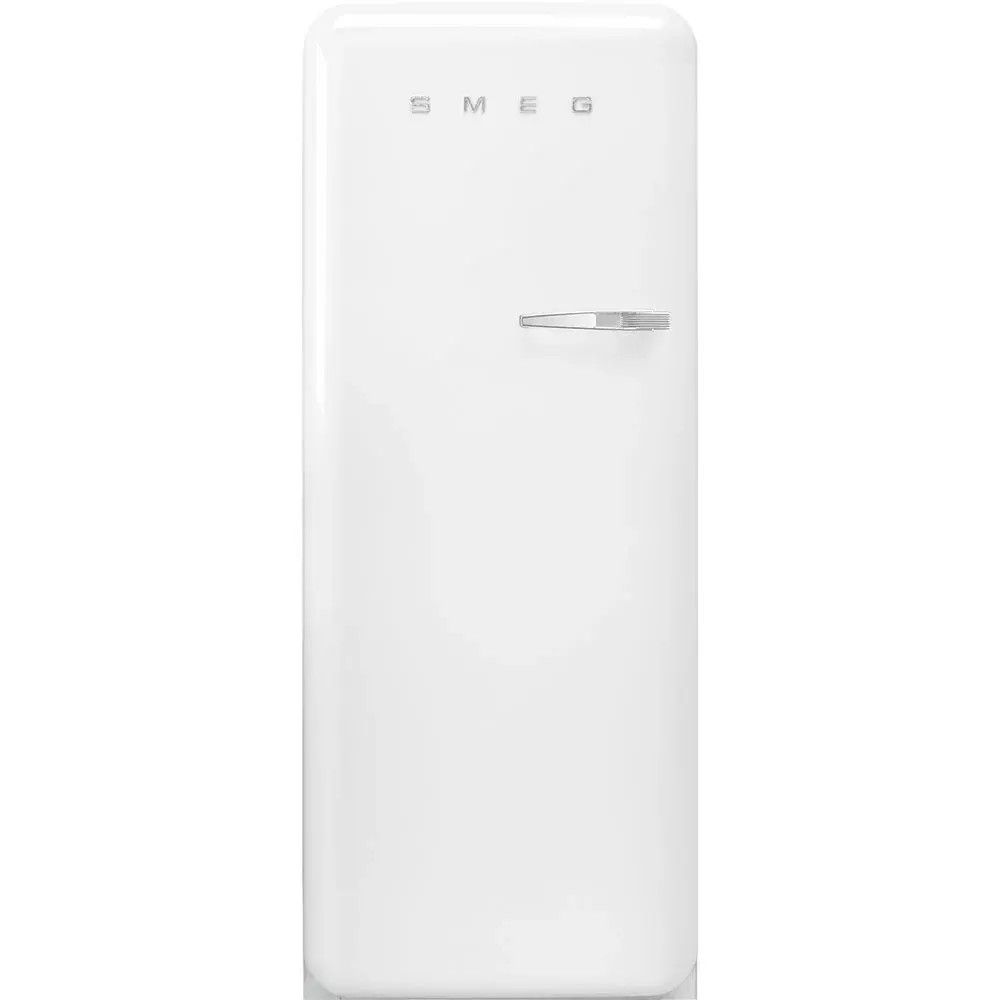 SMEG Retro Refrigerator | White | Left Hinge | FAB28 | Drop Ship Only