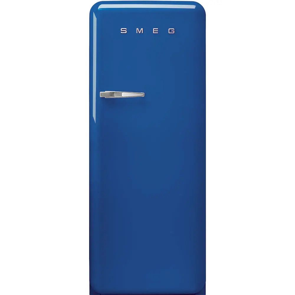 SMEG Retro Refrigerator | Blue | Right Hinge | FAB28 | Drop Ship Only
