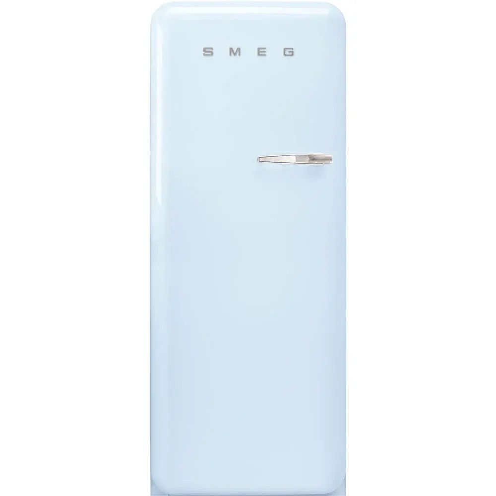 SMEG Retro Refrigerator | Pastel Blue | Left Hinge | FAB28 | Drop Ship Only